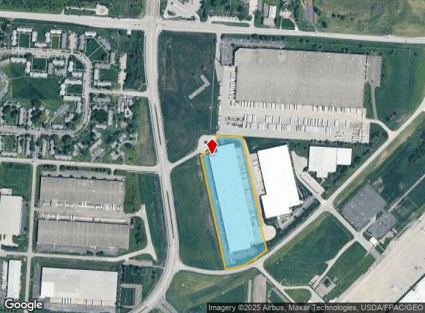  2550 John Glenn Ave, Columbus, OH Parcel Map