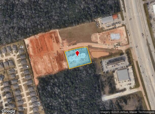 1017 Outpost Dr, Conroe, TX Parcel Map