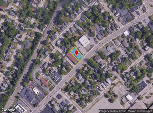  146 Pleasant St, Attleboro, MA Parcel Map