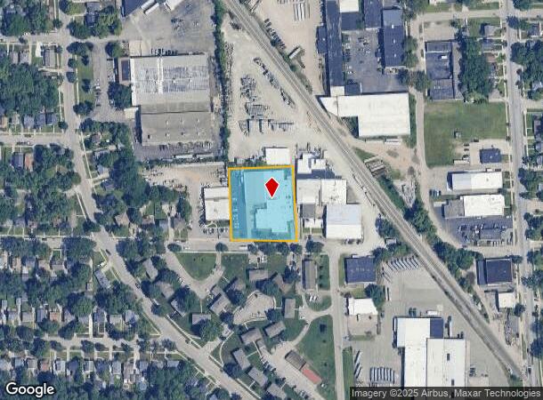 1215 Hoyt St Se, Grand Rapids, MI Parcel Map