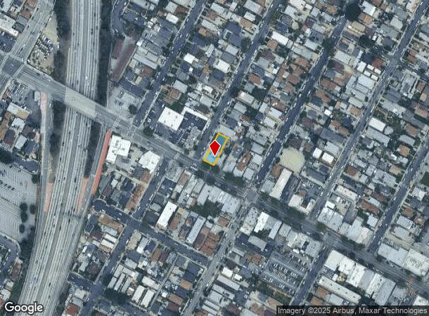  2031 E Cesar E Chavez Ave, Los Angeles, CA Parcel Map