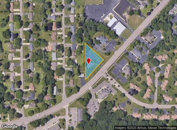 2880 Spring Arbor Rd, Jackson, MI Parcel Map
