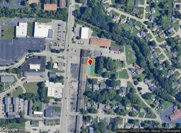  623 Weaver St, Fairfield, OH Parcel Map