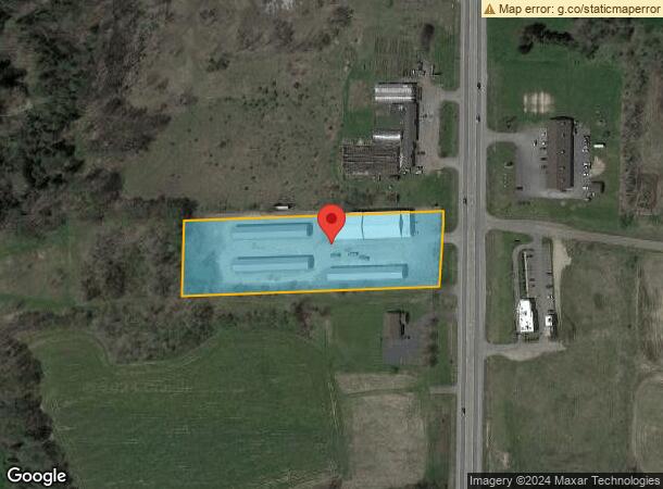  12520 Olean Rd, Chaffee, NY Parcel Map