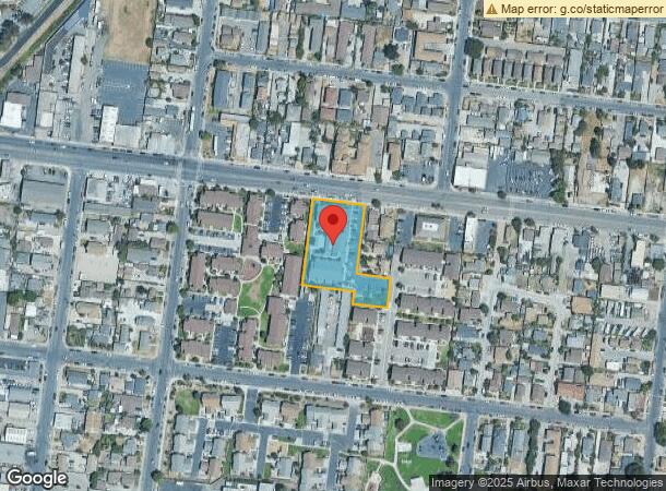  528 E Market St, Salinas, CA Parcel Map