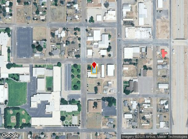 409 8Th St, Abernathy, TX Parcel Map