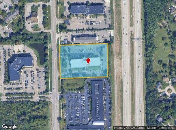  21800 Haggerty, Farmington, MI Parcel Map