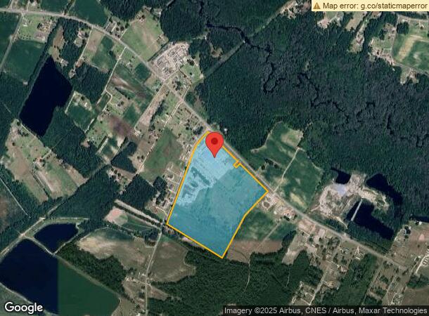  107 Back Swamp Rd, Lumberton, NC Parcel Map