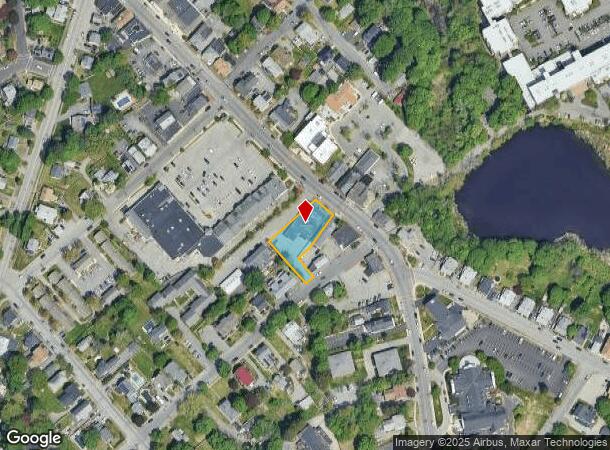  129 Main St, North Andover, MA Parcel Map