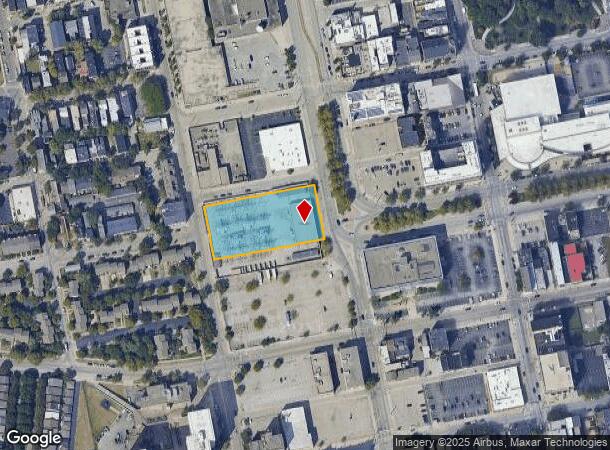  W Central Pkwy, Cincinnati, OH Parcel Map