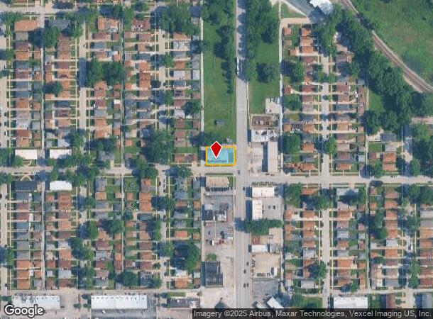 14446 S Torrence Ave, Chicago, IL Parcel Map