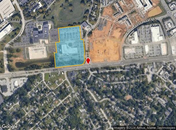  3801 W Chester Pike, Newtown Square, PA Parcel Map