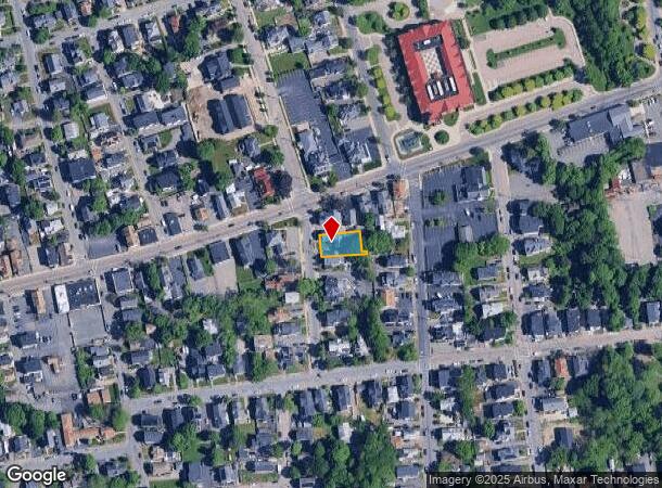  8 Newton St, Brockton, MA Parcel Map