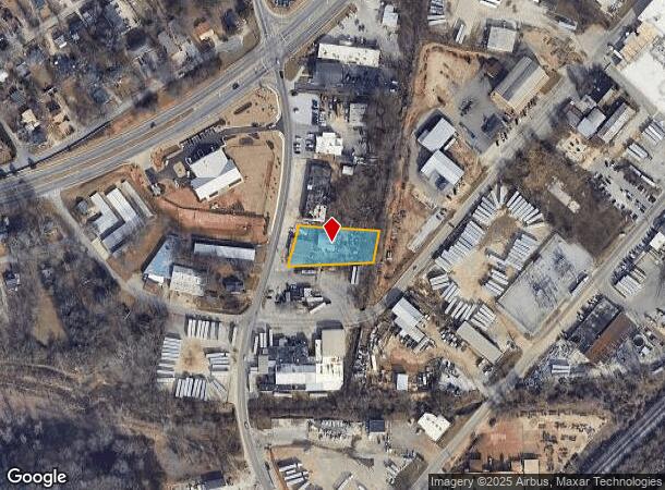  911 Dorsey St, Gainesville, GA Parcel Map