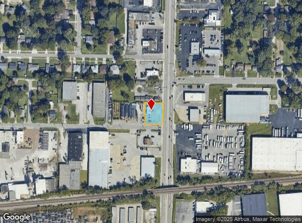  2021 N Glenstone Ave, Springfield, MO Parcel Map