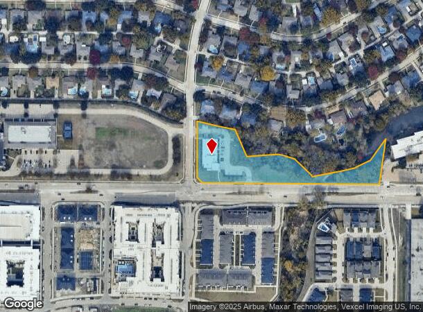  1751 W Plano Pkwy, Plano, TX Parcel Map