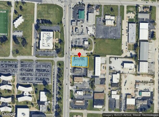 1348 N Glenstone Ave, Springfield, MO Parcel Map