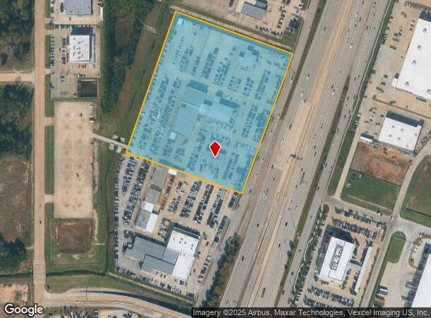 18711 Highway 59 N, Humble, TX Parcel Map