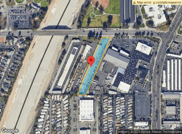  2808 W 5Th St, Santa Ana, CA Parcel Map