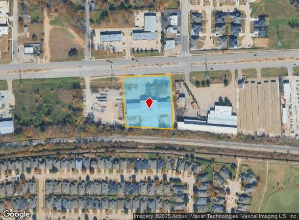 1155 W Hurst Blvd, Hurst, TX Parcel Map