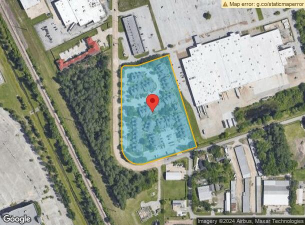  12834 Willow Centre Dr, Houston, TX Parcel Map