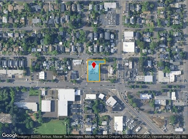  4909 Se Powell Blvd, Portland, OR Parcel Map