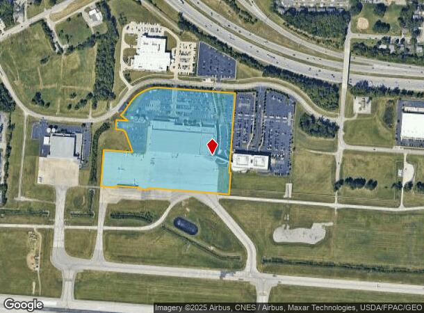 4111 Bridgeway Ave, Columbus, OH Parcel Map