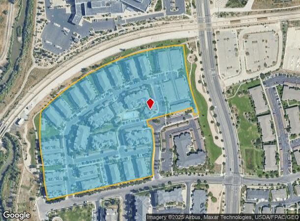 1004 W Tuscany View Rd, Midvale, UT Parcel Map