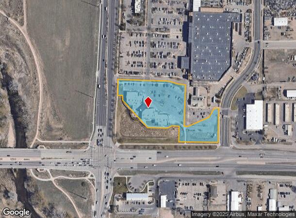 1251 E Magnolia St, Fort Collins, CO Parcel Map