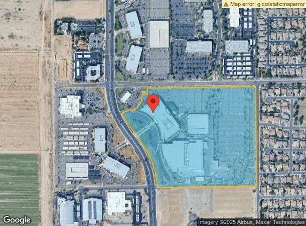  2761 W Willis Rd, Chandler, AZ Parcel Map