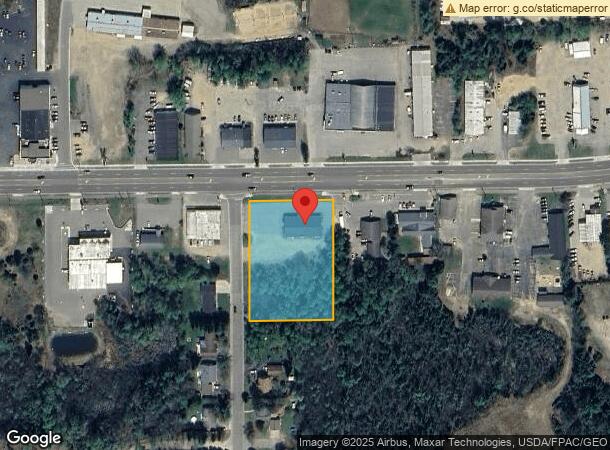  1836 N Stevens St, Rhinelander, WI Parcel Map