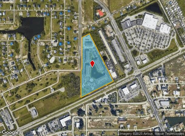 701 Little Palm Cir, Cape Coral, FL Parcel Map