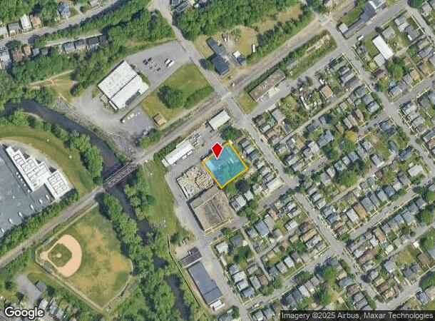 2208 Amelia Ave, Scranton, PA Parcel Map