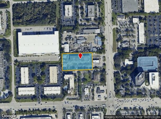  6245 Powerline Rd, Fort Lauderdale, FL Parcel Map