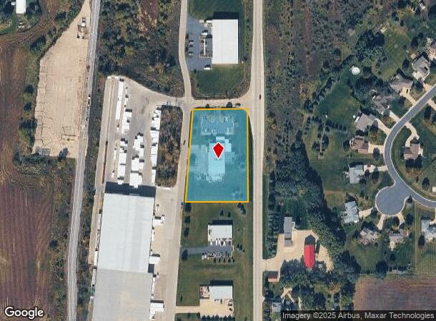 3350 S River Rd, West Bend, WI Parcel Map