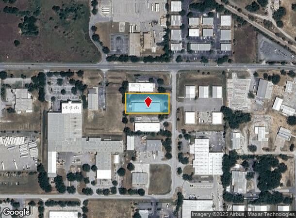 210 Southridge Industrial Dr, Tavares, FL Parcel Map