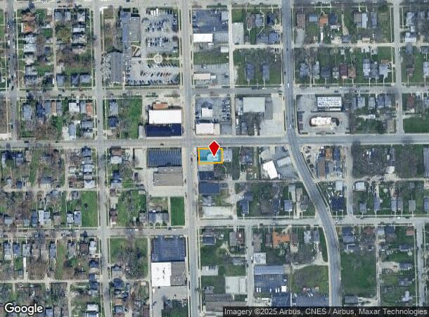  2701 S Calhoun St, Fort Wayne, IN Parcel Map