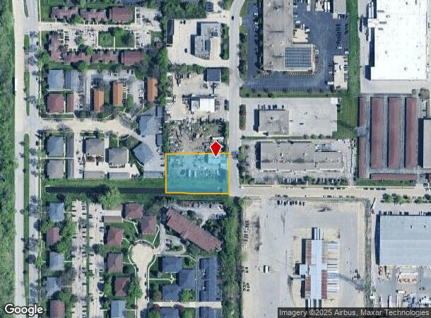  1555 S 113Th St, Milwaukee, WI Parcel Map