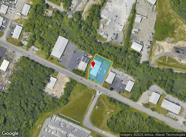  1950 Fall River Ave, Seekonk, MA Parcel Map
