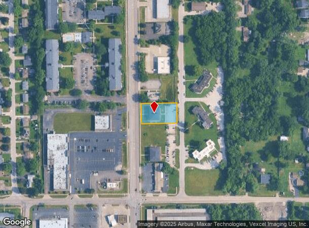 1025 N Farnsworth Ave, Aurora, IL Parcel Map
