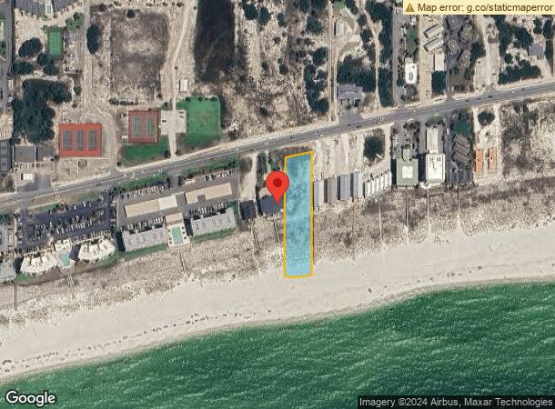  16771 Perdido Key Dr, Pensacola, FL Parcel Map