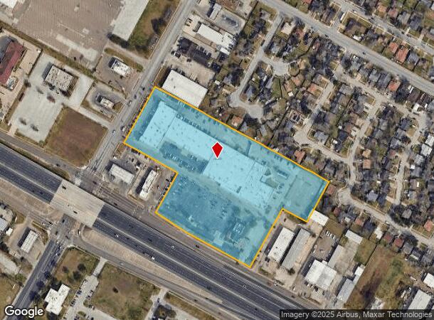  1620 S Padre Island Dr, Corpus Christi, TX Parcel Map