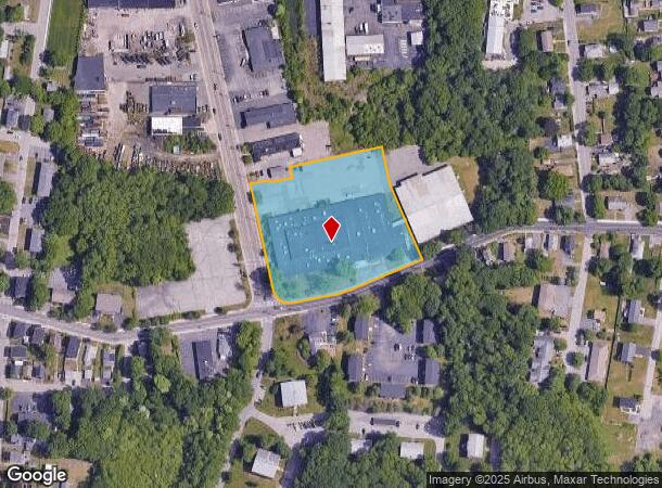  400 Oneil Blvd, Attleboro, MA Parcel Map