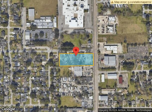  5723 Airline Dr, Houston, TX Parcel Map