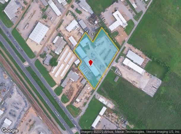  121 N Bernard Rd, Broussard, LA Parcel Map