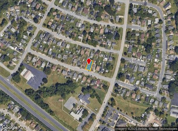  22 Chandelle Rd, Middle River, MD Parcel Map