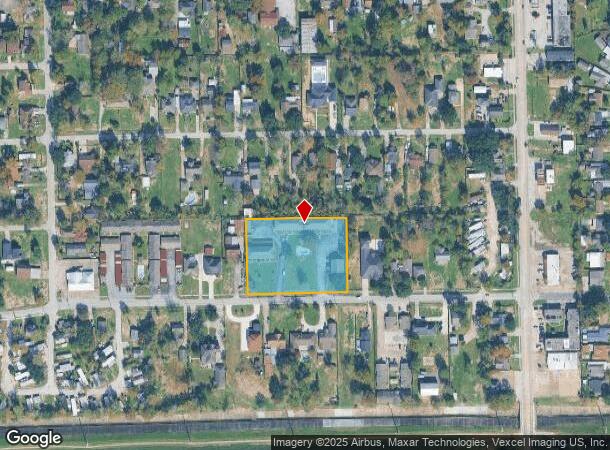 10823 Lane St, Houston, TX Parcel Map