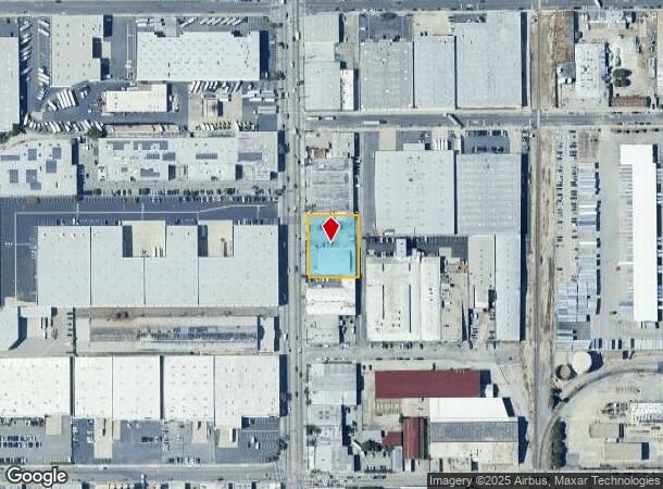  2900 S Santa Fe Ave, Vernon, CA Parcel Map