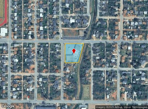  2347 N 6Th St, Abilene, TX Parcel Map