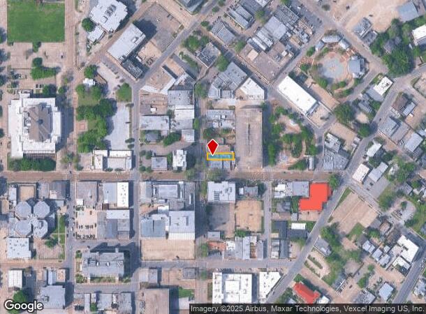  555 Jefferson St, Lafayette, LA Parcel Map
